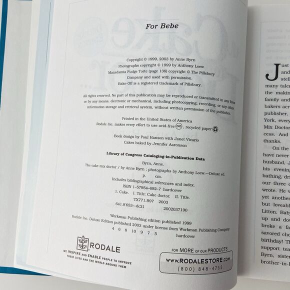 The Cake Mix Doctor: Deluxe Edition - Hardcover By Byrn, Anne - Picture 8 of 16